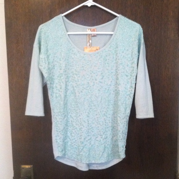NWT Sequin Top