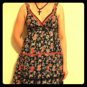 Sweet floral print  dress. Retro & Pretty !