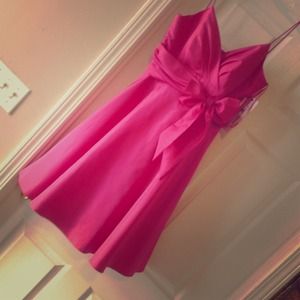 David's bridal pink dress