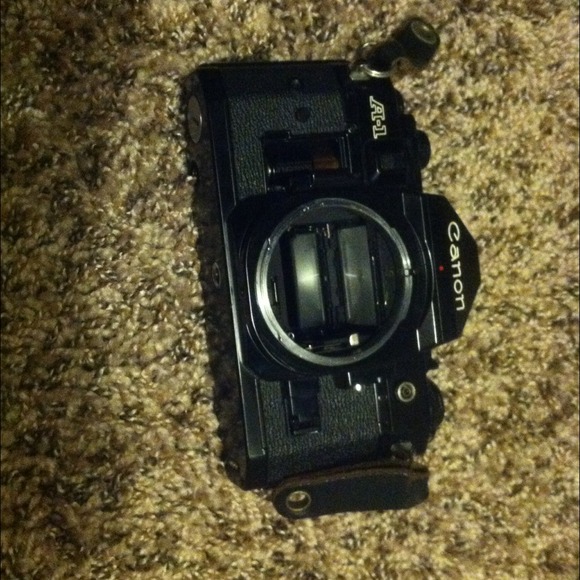 Vintage film slr camera