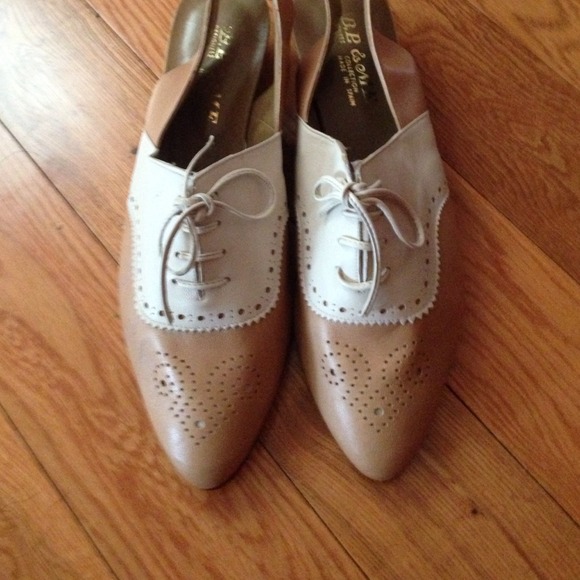 Vintage slingback shoes