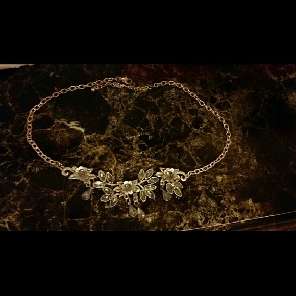 Black stone necklace
