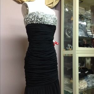 Jovani black prom gown brand new