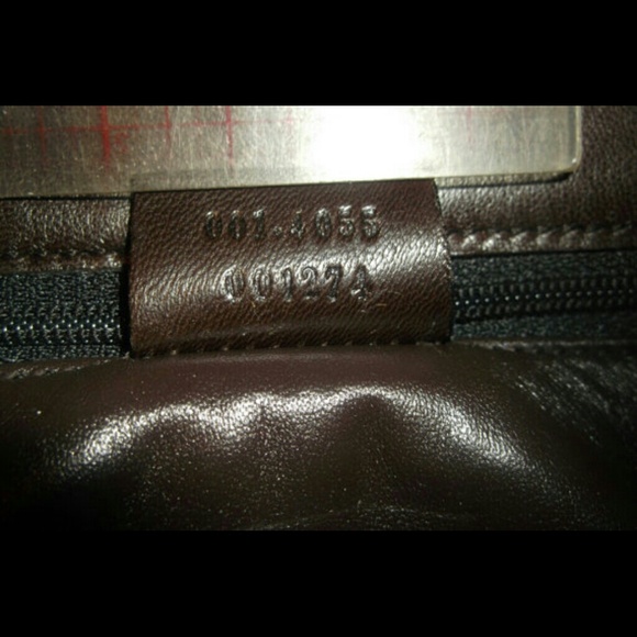 SOLD VTG Authentic Python Leather Bamboo Handbag - Picture 3 of 4