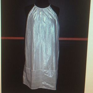 Sexy Silver Seath Dress