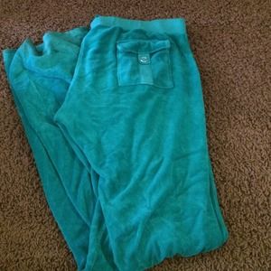 Juicy couture sweatpants xl green