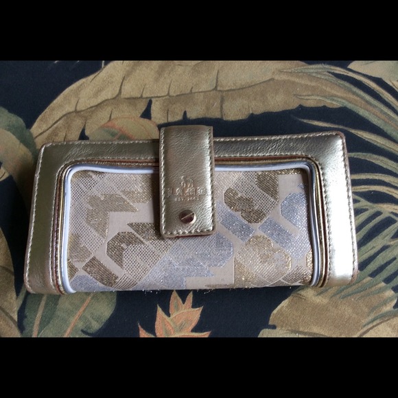 Sold L.A.m.b.  Wallet   Gold