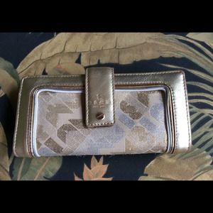 Sold L.A.m.b.  Wallet   Gold
