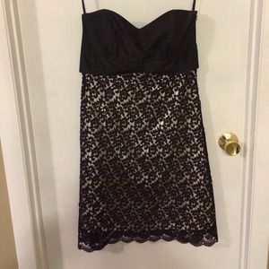 Black lace dress size 10
