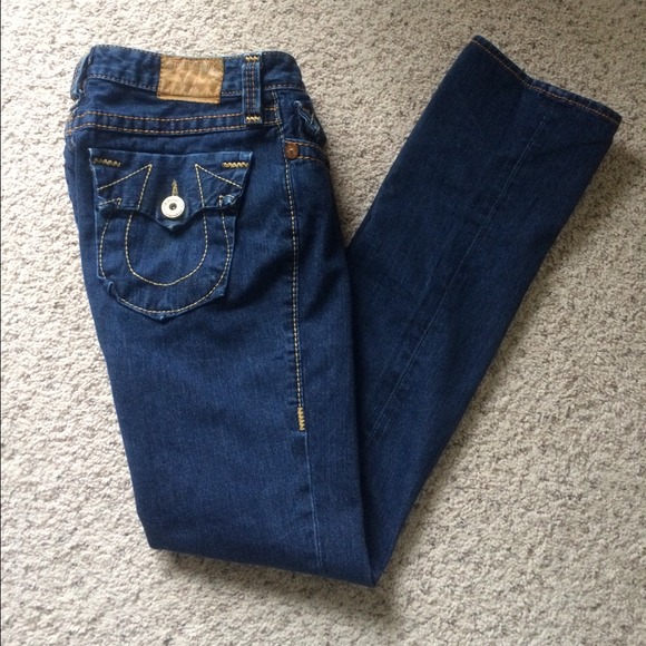 Hold for @tatum234 True Religion Big T Jeans