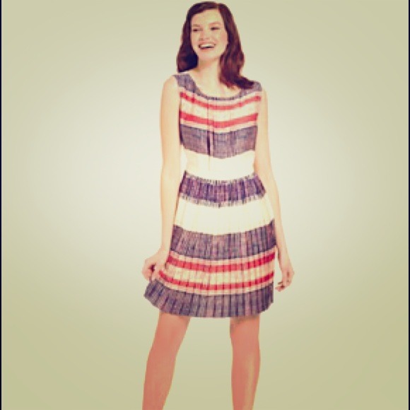 Rachel by Rachel Roy pleated A-line dress