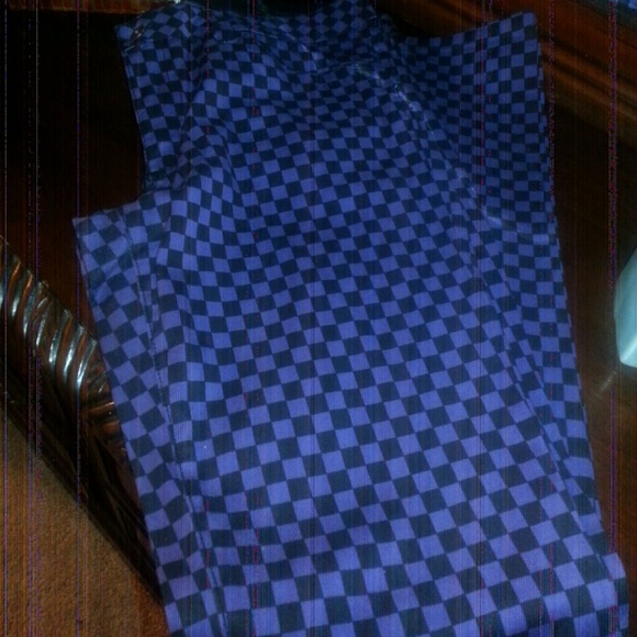 *SOLD* Checker pants from Hot Topic