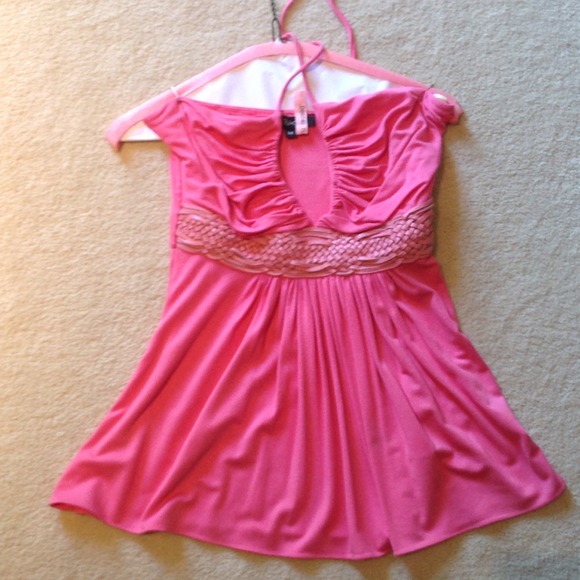 Pink Halter top - Picture 1 of 2