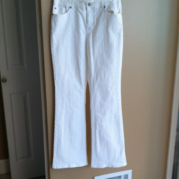 White textured jeans - Picture 1 of 1