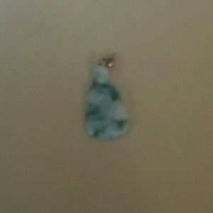 Jade necklace charm