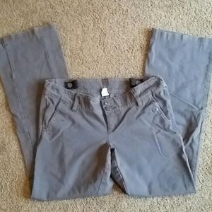 Gray maternity pants