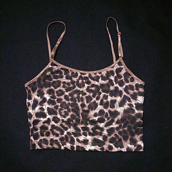 Leopard Print- Crop Top