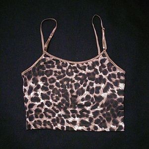 Leopard Print- Crop Top