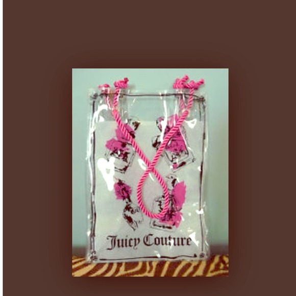 Juicy Couture clear bag NEW