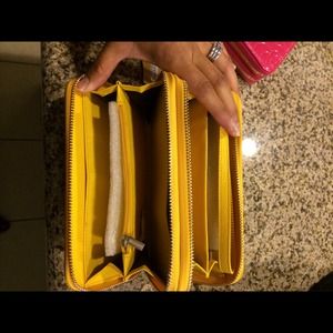 Bags - Yellow double zipper wallet Bags - Yellow double zipper wallet