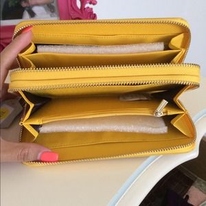 Bags - Yellow double zipper wallet Bags - Yellow double zipper wallet