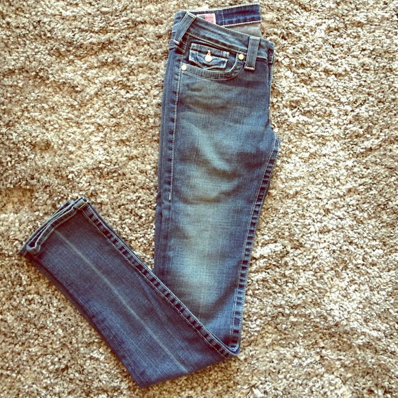 *SOLD* True Religion skinny jeans- Size 26 - Picture 1 of 2
