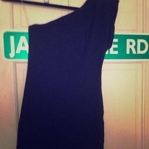 American Apparel one shoulder dress