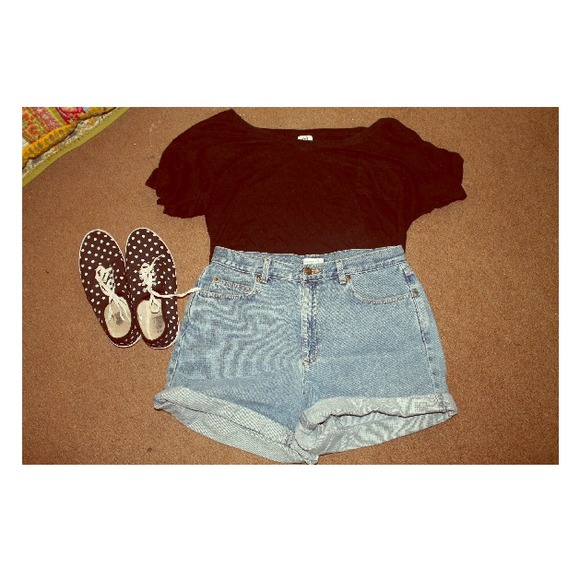 Vintage High waisted shorts