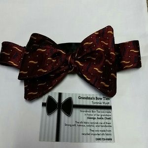 Hand made silk bow ties