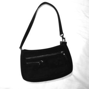 Small black nine west handbag great condition
