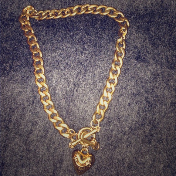 Juicy couture charm necklace