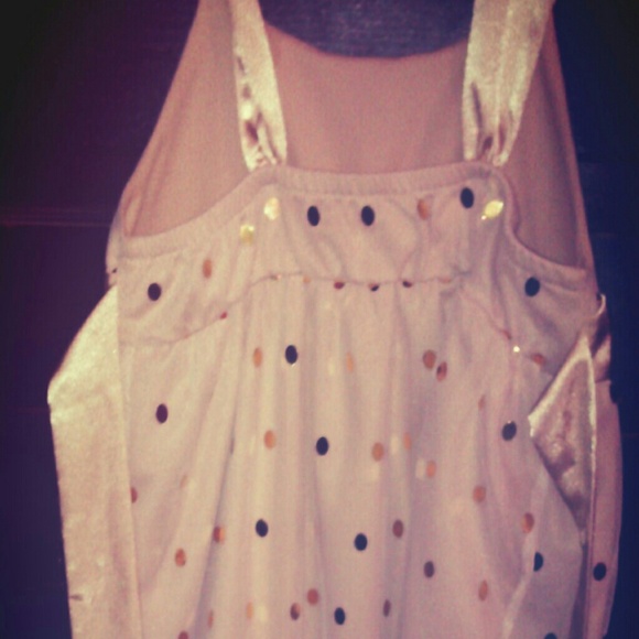 Gold sequencec top - Picture 2 of 3