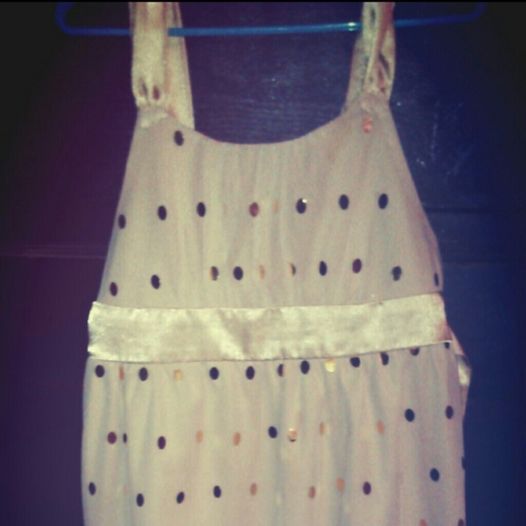 Gold sequencec top - Picture 3 of 3