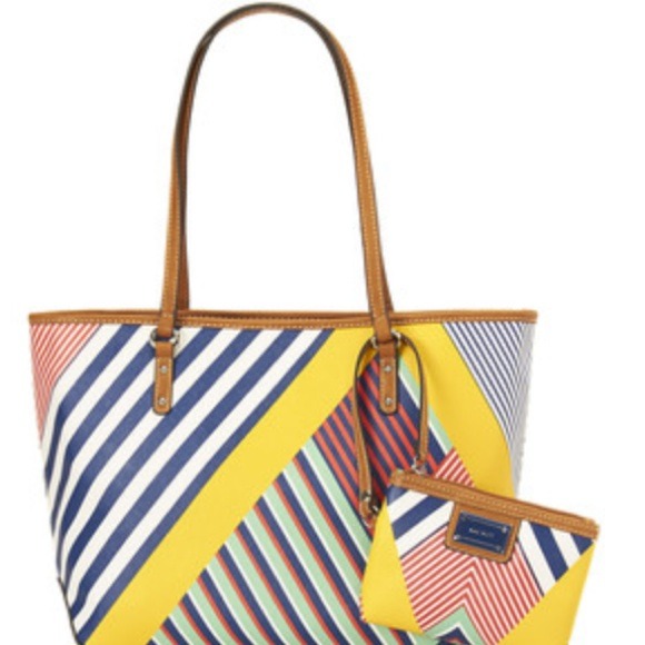 Nine West Handbags - Nine West striped tote