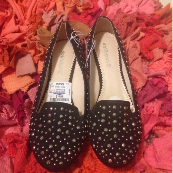 Black baby doll shoes