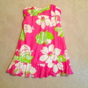Pink flower Lilly dress