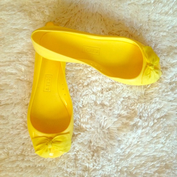 J. Crew Jelly Flats