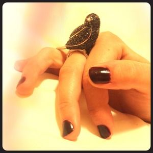 nOir Crow Ring