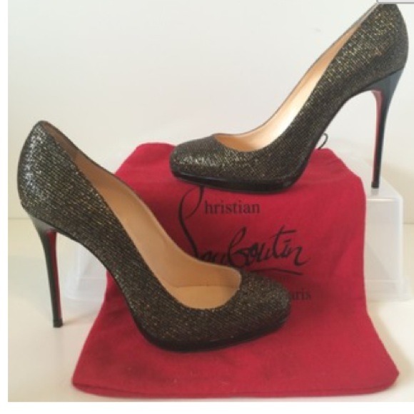 SOLD Authentic Christian louboutin FILO platform