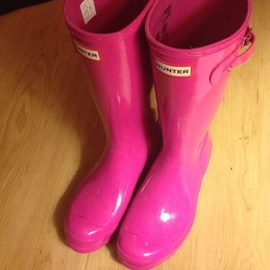 Hunter rain boots
