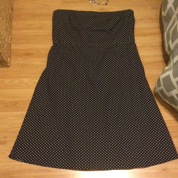 🚫SOLD🚫Black Polk dot dress