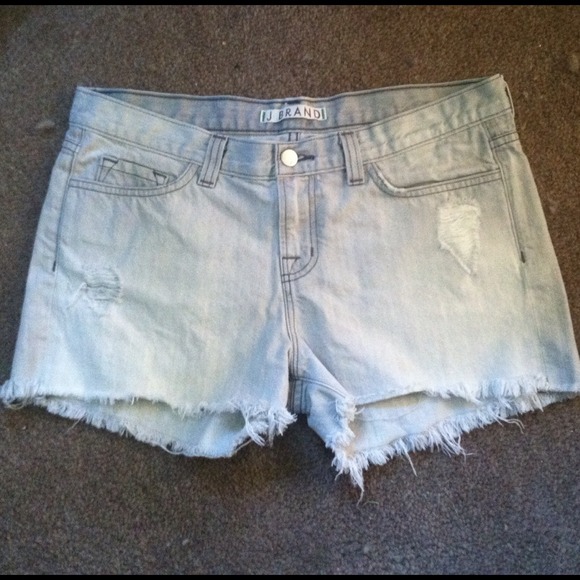 J Brand stonewashed shorts