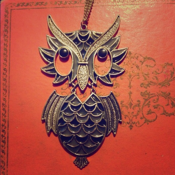 Authentic True Vintage Owl Necklace