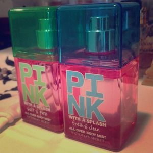 Green and Blue Pink Body Sprays