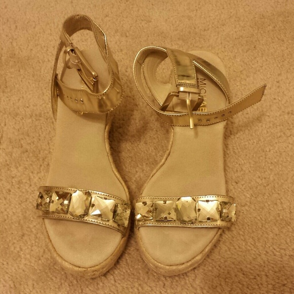 MK wedge sandals