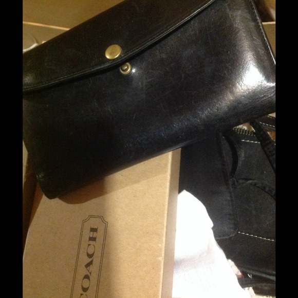 Coach Clutches & Wallets - Coach check book wallet