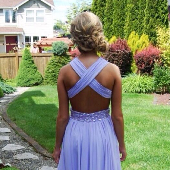 Dresses & Skirts - Lavender prom dress