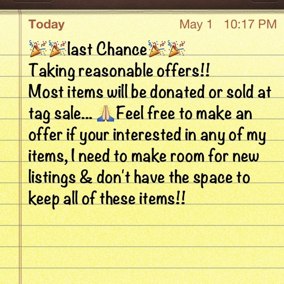 🎉🎉Everything must go🎉🎉