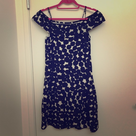 Off the shoulder dress from Club Monaco