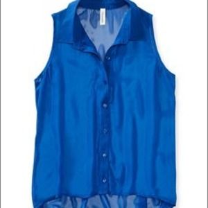 Beautiful blue Aeropostale top! Worn once!